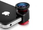 На объектив 3 В 1 для iPhone 4/4S. Расширь угол обзора.
