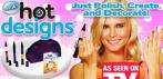 На набор для самостоятельного дизайна ногтей «Hot designs»