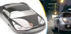 На телефон-автомобиль PORSCHE CAYMAN S с двумя слотами под сим-карты.