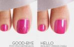 Педикюр с покрытием Shellac со скидкой  58% в сети парикмахерских МаЛи. Заплати всего 750 рублей
