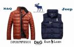 Стильные пуховики и жилетки Polo Ralph Lauren, Abercrombie and Fitch, JEEP, Emporio Armani со скидкой до 66%