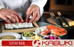 Скидка 50% на все меню и напитки в суши-баре «Кабуки»на Петроградке! Здесь каждое блюдо пропитано духом страны восходящего солнца!
