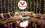800 р. за аренду кинозала «Каприз» для двоих, 3120 р. за свидание, а также девичники, дни рождения и детские праздники!