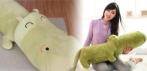 На мягкую игрушку-подушку «Длинный бегемотик»