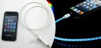 На светящийся стильный LED-провод для зарядки и синхронизации к iPhone 5 и iPad Mini!