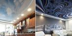 Бесшовные натяжные потолки на виниловой основе любой фактуры мат, сатин, лак.