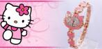На часики для юных модниц Hello Kitty