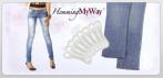 На клеящие полоски для одежды Hemming MyWay. Меняйте длину брюк, как вам захочется!