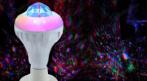 Лампа проекционная (E27, 8 ВТ, 5 LED, RGB) 985 руб. вместо 2460 руб. СКИДКА 60%. Купон -  0 руб !!!