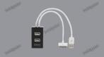 Картридер + USB хаб для iPhone 4/4S 535 руб. вместо 1070 руб. СКИДКА 50%. Купон -  0 руб !!!