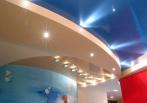 На монтаж и установку 15 кв. м. бесшовного натяжного потолка.