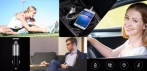 На беспроводную Bluetooth-гарнитуру Coowoo + зарядное USB- устройство