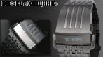 Уникальные мужские часы Diesel Хищник из армейской стали со скидкой 49%