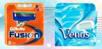 Кассеты для мужских или женских бритвенных станков Gillette Mach3, Gillette Fusion и Gillette Venus. Скидки!