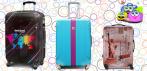 Пластиковые чемоданы разных размеров с уникальным дизайном со скидками в магазине Сhemodashki.