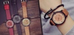 На стильные дизайнерские деревянные часы
