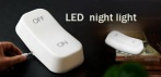 На настольный аккумуляторный USB ночник-кнопка ВКЛ-ВЫКЛ