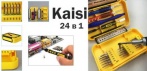 На профессиональный набор точных отверток и бит Kaisi 24 в 1