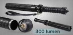 На тактический телескопический фонарь-дубинка 300 lm 3 режима