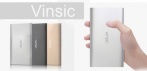 На ультратонкий  Power Bank Vinsic Ultra Slim 12000 мАч Dual USB