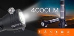 На светодиодный фонарь 4000 LM на солнечной батарее