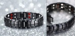 На мужской энергетический браслет из нержавеющей стали с магнитами
