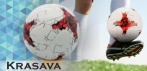 На футбольный мяч Krasava — аналог мяча, которым играли на Кубке конфедераций в России!