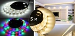 На светодиодную USB ленту (5 метров, три цвета на выбор)