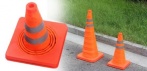 На складной сигнальный дорожный конус