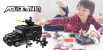 На конструктор 3D броневик SWAT (423 детали)