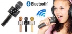 На беспроводной портативный  Bluetooth караоке микрофон