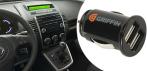 На 2хUSB универсальное зарядное устройство GRIFFIN для автомобиля.