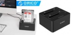 ORICO USB 3,0 для жесткого диска с интерфейсом SATA, двойной отсек внешний HDD