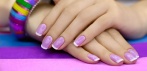 На классический, европейский или spa-маникюр маникюр с покрытием Shellac в салоне красоты «Леди».