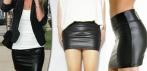 На чёрную юбку из искусственной кожи (реалистик 100%)
