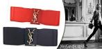На эластичный брендовый ремень от YSL
