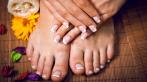 SPA-маникюр и SPA-педикюр с цветным покрытием и Shellac + наращивание ресниц, ногтей и волос!!