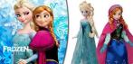 На чудесных кукол Анну и Эльзу из м/ф «Холодное сердце» (Frozen)