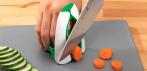 На устройство для безопасной нарезки овощей и фруктов Safe Slice. Даже ребенок сможет!