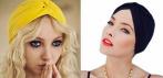 На экзотическую женскую шапочку-тюрбан