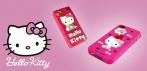 На силиконовый чехол для iPhone и флеш-карту 4Гб Hello Kitty. Модный и милый дизайн для девушек!