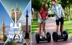 Экскурсии по Петербургу на сигвеях + участие в квесте от компании Happyway со скидкой до 71%