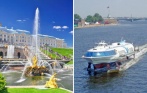 Морской круиз на метеоре в Петергоф и обратно с посещением фонтанов Петергофа и Гротов Большого каскада! Скидка до 57% от Russia Business Travel Guide